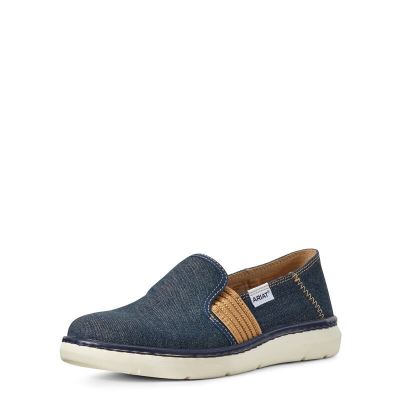 Ariat English: Ryder Zapatillas Slip On Mujer - Azules (OXJYP9068)